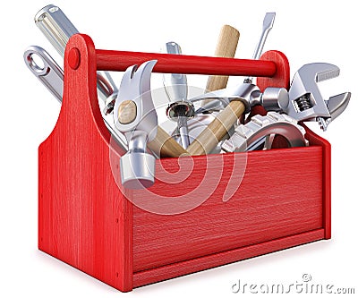 Toolbox Stock Photo