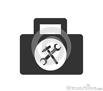 toolbox icon vector illustration Vector Illustration