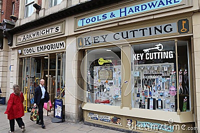 Tools and hardware shop Editorial Stock Photo