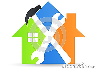 Tools home Vector Illustration