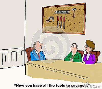 Tools to Succeed Stock Photo