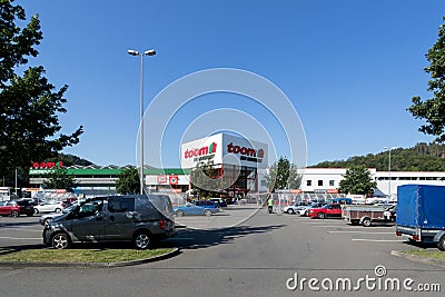 Toom hardware store in Gummersbach, Germany Editorial Stock Photo