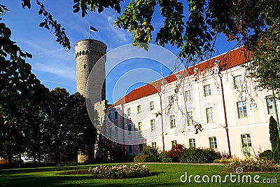 Toompea Castle, Tallin, Estonia Stock Photo