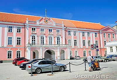 Toompea Castle, Tallinn Editorial Stock Photo