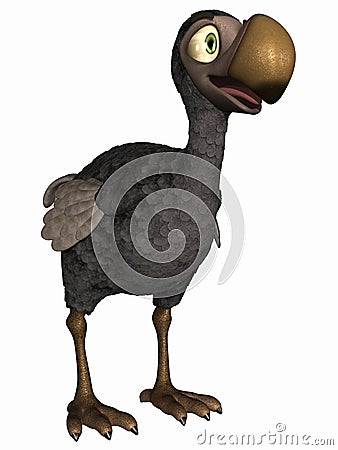 Toon Dodo Stock Photo