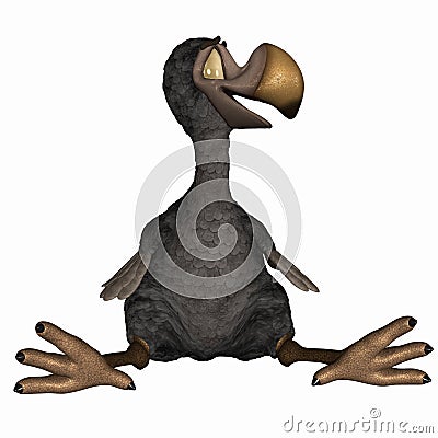 Toon Dodo Stock Photo