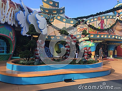 Toon Lagoon at Universal Studios, Orlando, FL Editorial Stock Photo