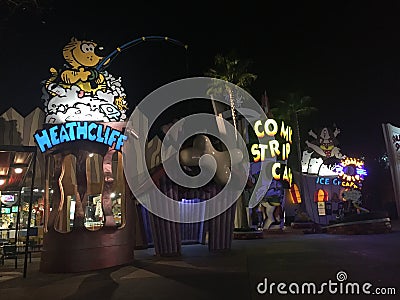 Toon Lagoon, Universal Studios Editorial Stock Photo