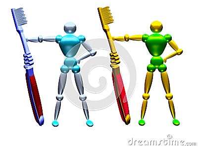 Tooth Brush vol 3 Stock Photo