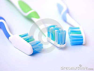 Tooth-brushes Stock Photo