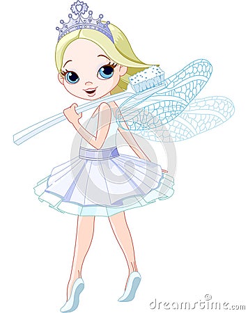 Tooth fairy Vector Illustration