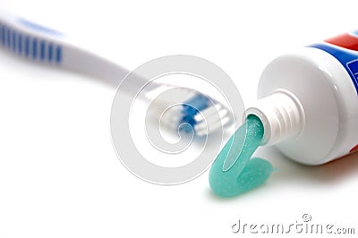 Tooth Paste Stock Photo