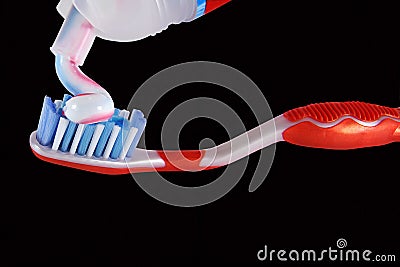 Tooth-paste Stock Photo