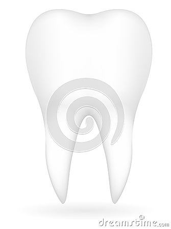 Tooth vector illustration Vector Illustration