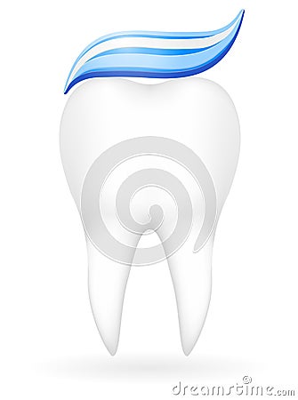 Tooth vector illustration Vector Illustration
