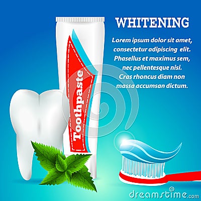 Tooth whitening 1 Vector Illustration