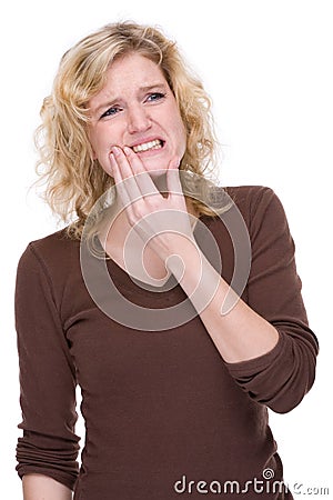 Toothache Stock Photo