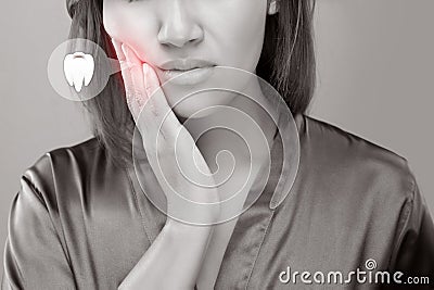 Toothache Stock Photo