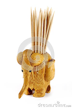 Toothpicks Holder Stock Photo