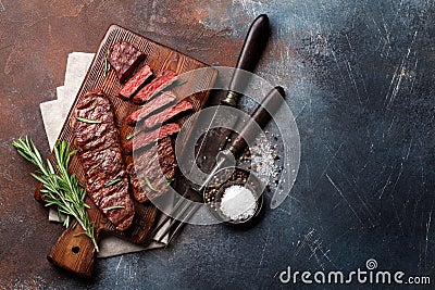 Top blade or denver steak Stock Photo