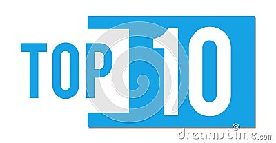 Top 10 Blue Abstract Bar Stock Photo