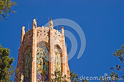 Top of carillon tower Stock Photo