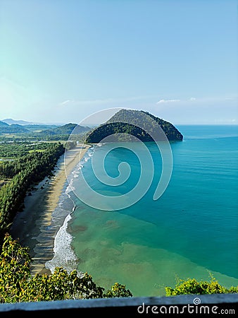 view from Mount Geurutee Stock Photo