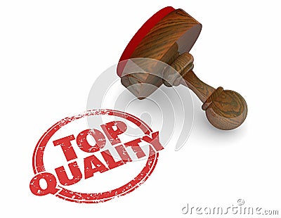 Top Quality Best Product Service Stamp Word Stock Photo