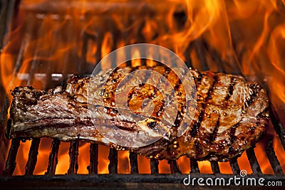 Top sirloin steak Stock Photo