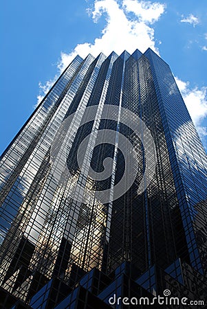 Top of Trump Tower -Skyscraper in New York City Editorial Stock Photo