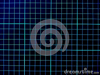 Top view, Black and blue cutting mats texture for background, geometric shapes, seamless backdrop, tool board Stock Photo