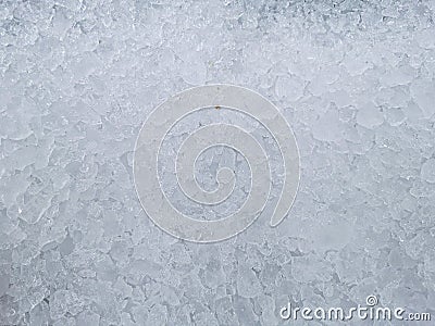 Top view dirty ice for freeze Stock Photo