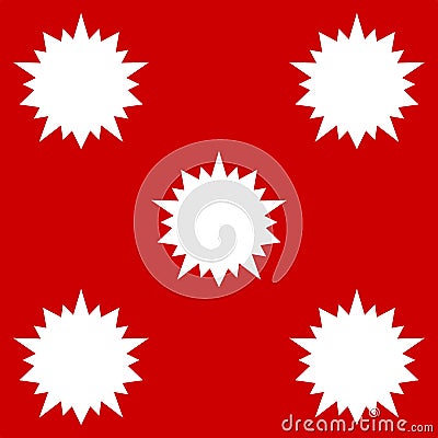 Top view of flag Admiral of the Fleet Turkey. Turkish patriot and travel concept. no flagpole. Plane design, layout. Flag Stock Photo