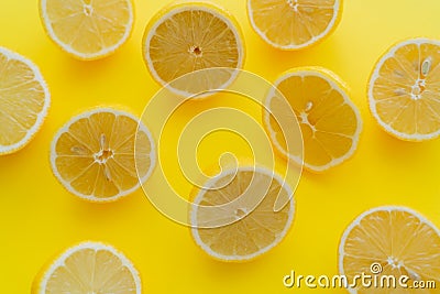 Top view of halves of fresh Stock Photo