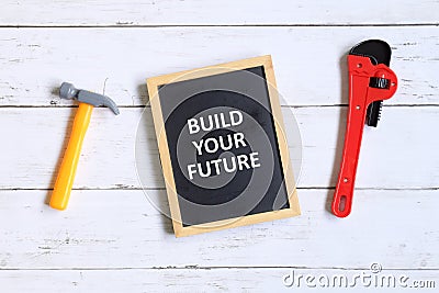Build your future Stock Photo