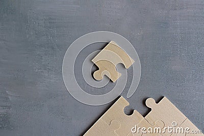 Completing last task, find solution to solve problem and business solution concept Stock Photo