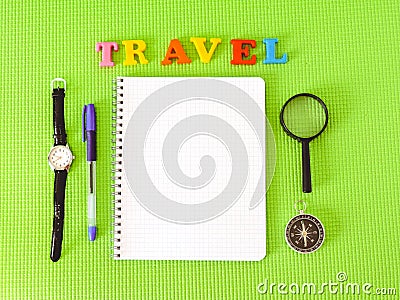 Planning a trip or adventure. dollars money background.Financial concept.Travel planning dreams. Stock Photo
