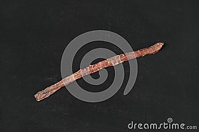 Top view of natural dried treats for dogs Stock Photo