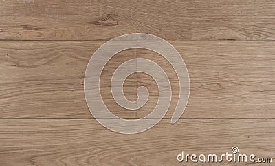 Top view photo of rustic natural oiled Italian oak wood floor boards with rough texture Stock Photo