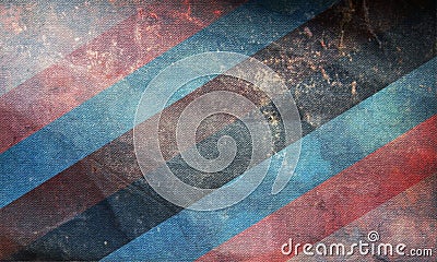 Top view of retro flag of trans and nonbinary pride with grunge texture. no flagpole. Plane design, layout. Flag background Stock Photo