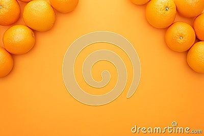 Top view of ripe juicy whole Stock Photo