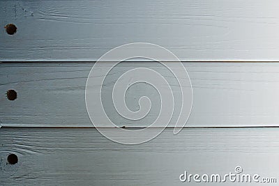 Top view on row of grey horisontal wooden planks Stock Photo