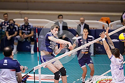Top Volley Cisterna vs Allianz Milano Editorial Stock Photo