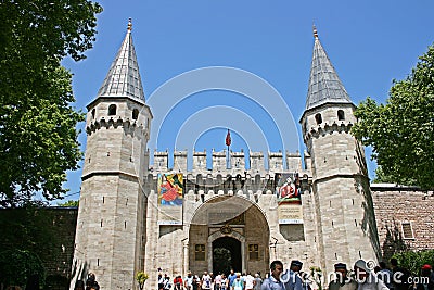 Topkapi Palace,Istanbul Editorial Stock Photo