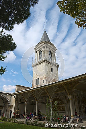 Topkapi Palace, Travel to Istambul, Turkey Editorial Stock Photo