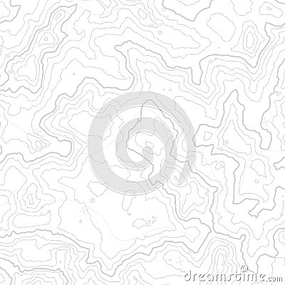 Topographic map background concept with space for your copy. Topography lines art contour , mountain hiking trail Vector Illustration