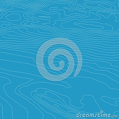 Topographic map background concept with space for your copy. Topography lines art contour , mountain hiking trail Vector Illustration