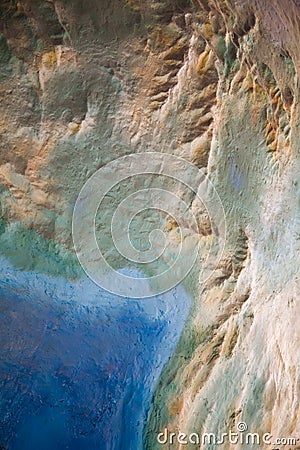 Topography map Stock Photo