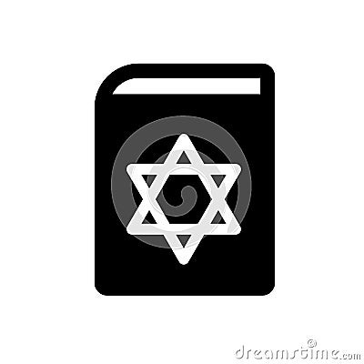 Torah Book icon. Trendy Torah Book logo concept on white background from Religion collection Vector Illustration