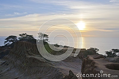 Torey Pines Coast Stock Photo